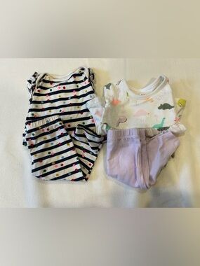 Baby girl clothing set bundle